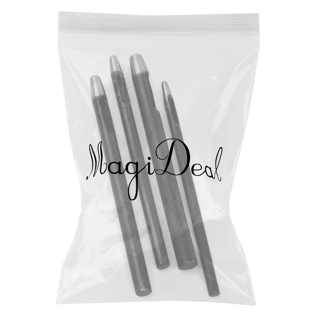 Leatherwork Craft - Leatherworking Belt Hole Punch Set Steel