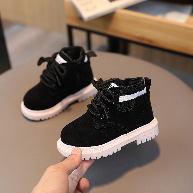 Autumn Winter Kids Retro Work- - Leather Work For Kids ulasan dan harga