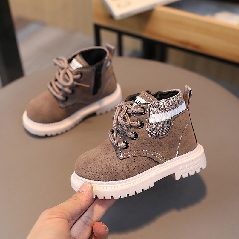 Autumn Winter Kids Retro Work- - Leather Work For Kids ulasan dan harga