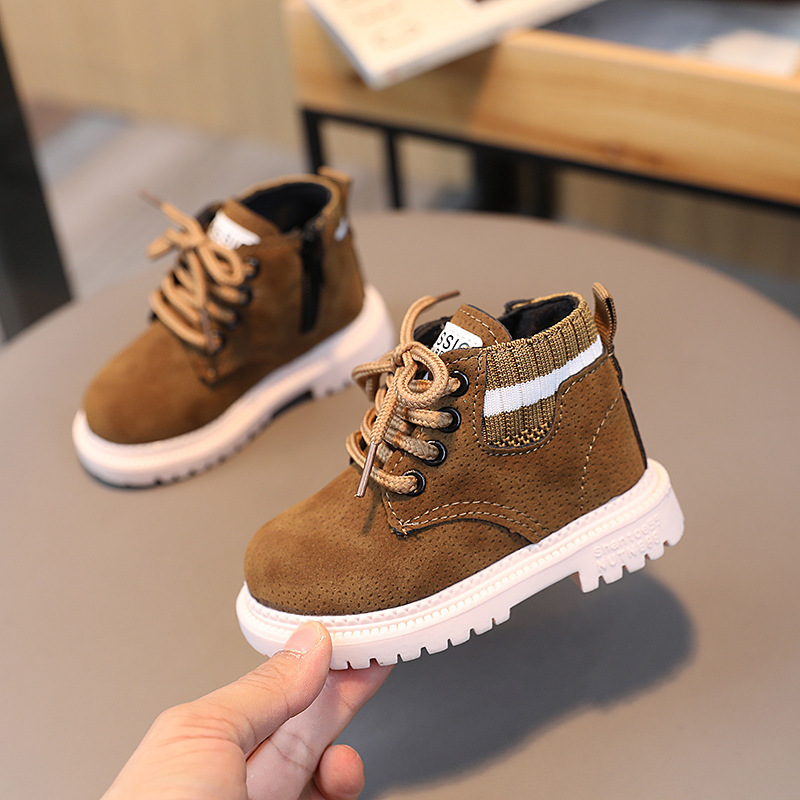 Autumn Winter Kids Retro Work- - Leather Work For Kids ulasan dan harga