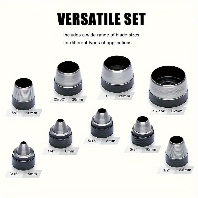 10Pcs Hollow Punch Set Heavy‑D - Leatherwork Craft ulasan dan harga