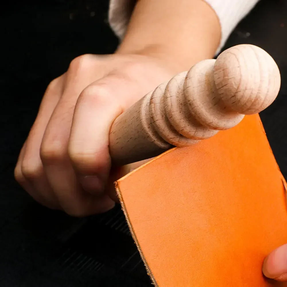 Multi-Size Wood Slicker Leathe - Leatherwork Craft ulasan dan harga