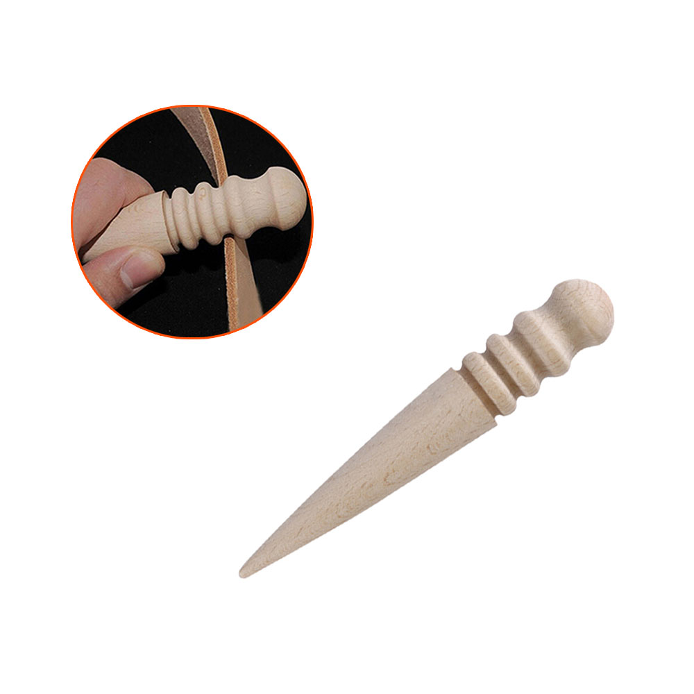 Multi-Size Wood Slicker Leathe - Leatherwork Craft ulasan dan harga