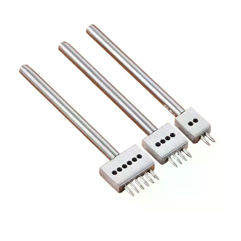 3Pcs Manual Leather Hole Punch - Leatherwork Craft ulasan dan harga