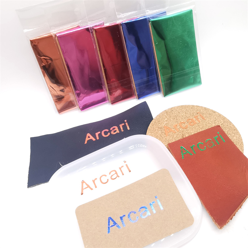 5color Hot Foil Paper Hot Stam - Leatherwork Embossing ulasan dan harga