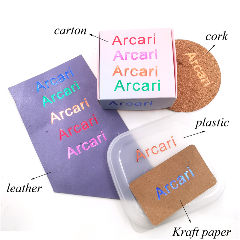 5color Hot Foil Paper Hot Stam - Leatherwork Embossing ulasan dan harga