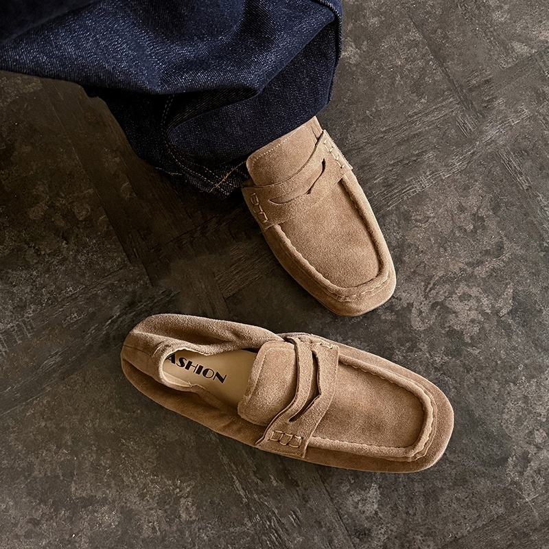 Womens Flats Spring Autumn Mul - Leather Work For Kids ulasan dan harga