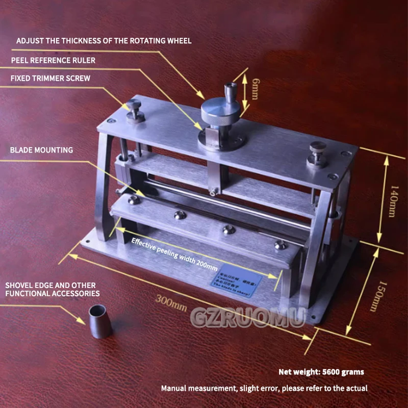 DIY Manual Leather Splitter Ma - Leatherwork Craft ulasan dan harga