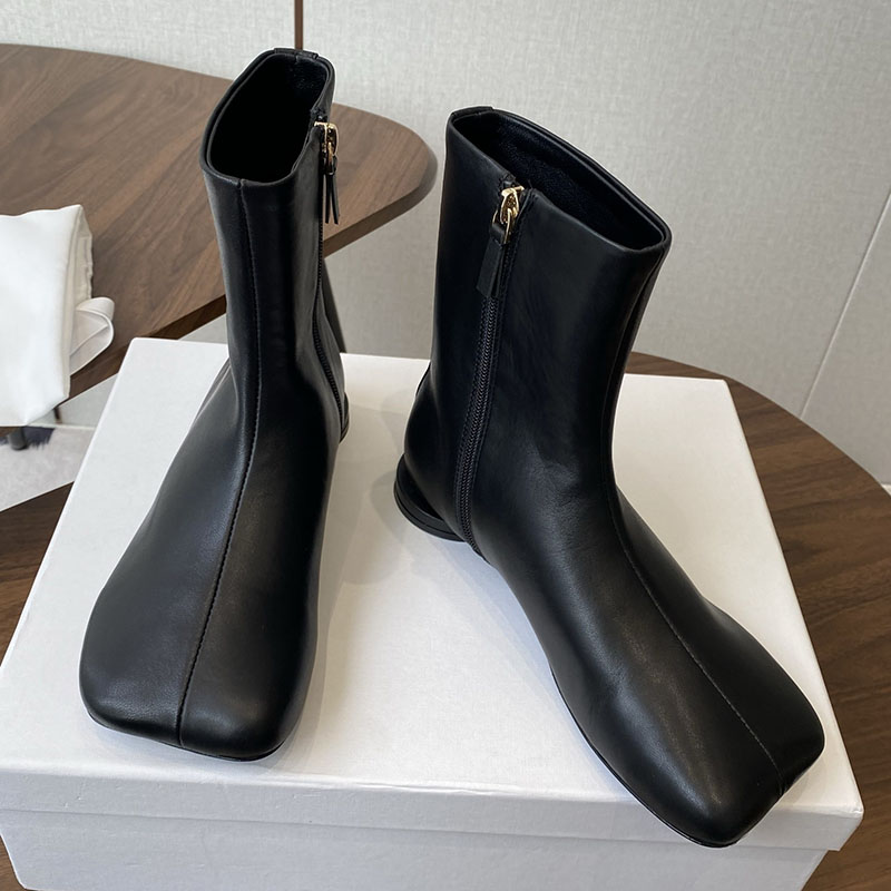 Chelsea Boots Women Suede Flat - Leather Work For Kids ulasan dan harga