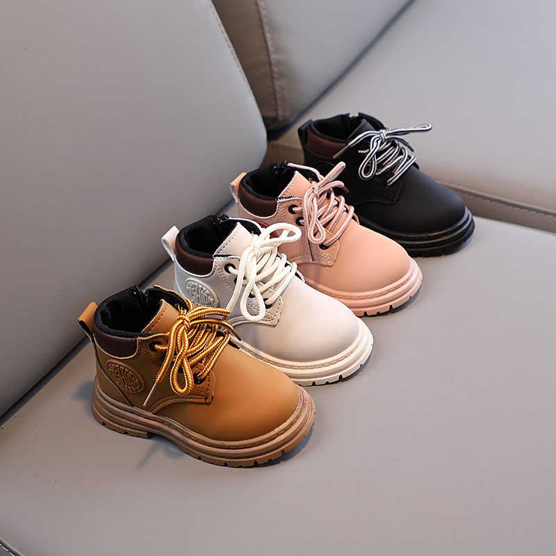 Autumn Winter Children Non-sli - Leather Work For Kids ulasan dan harga