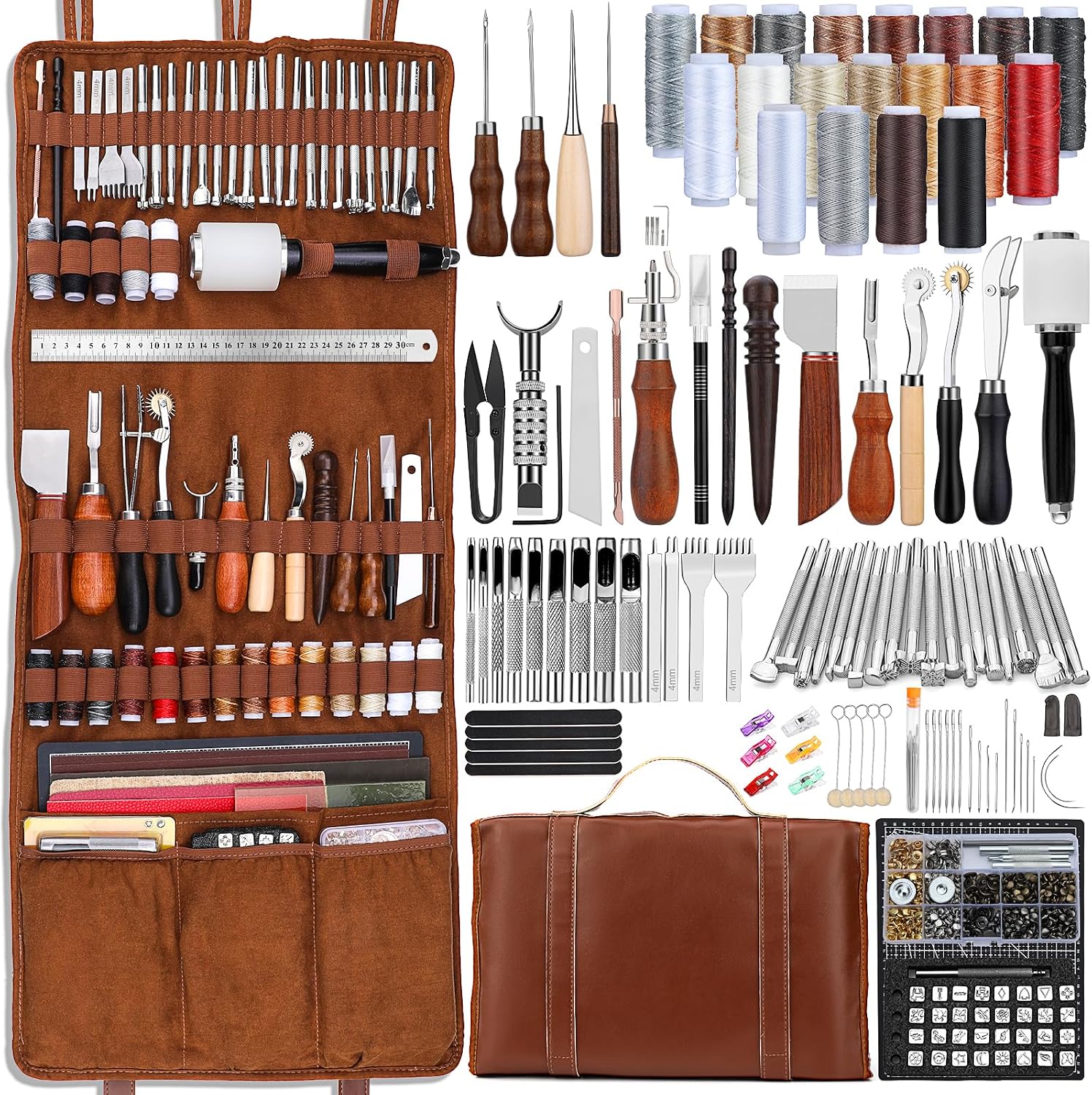 Leather Tooling Kit Leather Cr - Leatherwork Craft ulasan dan harga