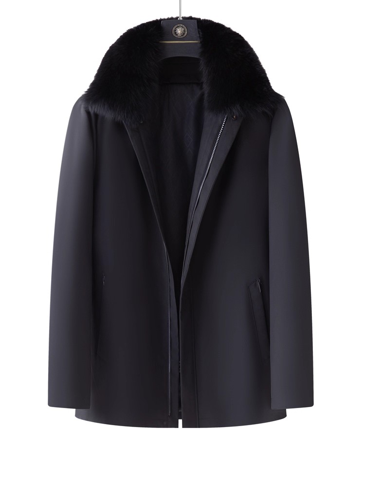 Winter Mens Business Work Real - Leather Work Jacket Mens ulasan dan harga