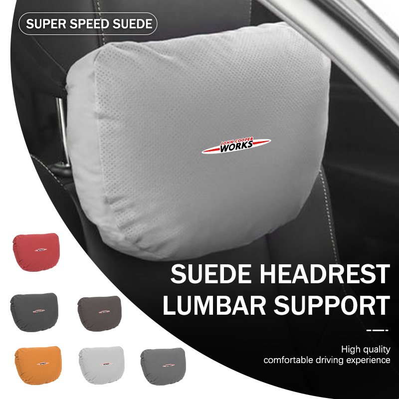 Car Headrest Waist Pillow Neck - Leather Work For Car ulasan dan harga