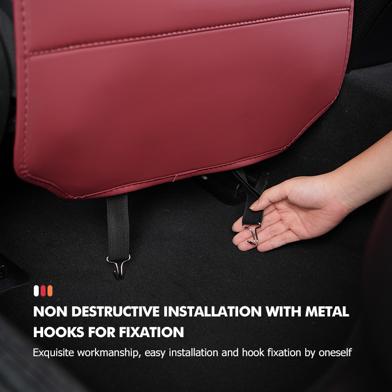 Leather Car Back Seat Protecto - Leather Work For Car ulasan dan harga