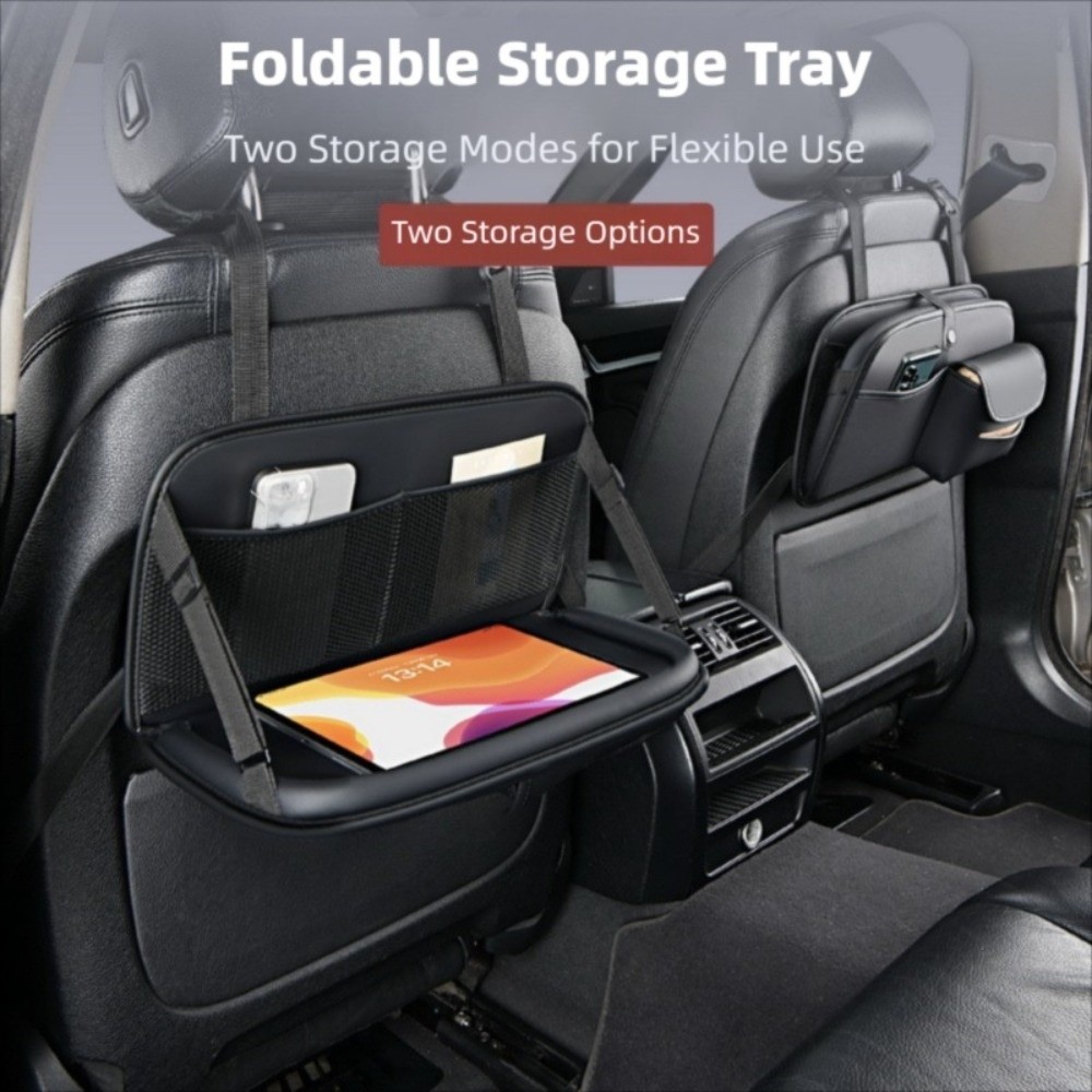 Food Tray Car Back Seat Tray F - Leather Work For Car ulasan dan harga