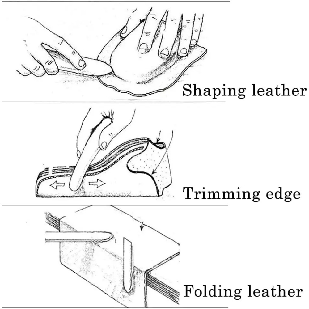 Leather Craft Edge Burnishing  - Leatherwork Craft ulasan dan harga