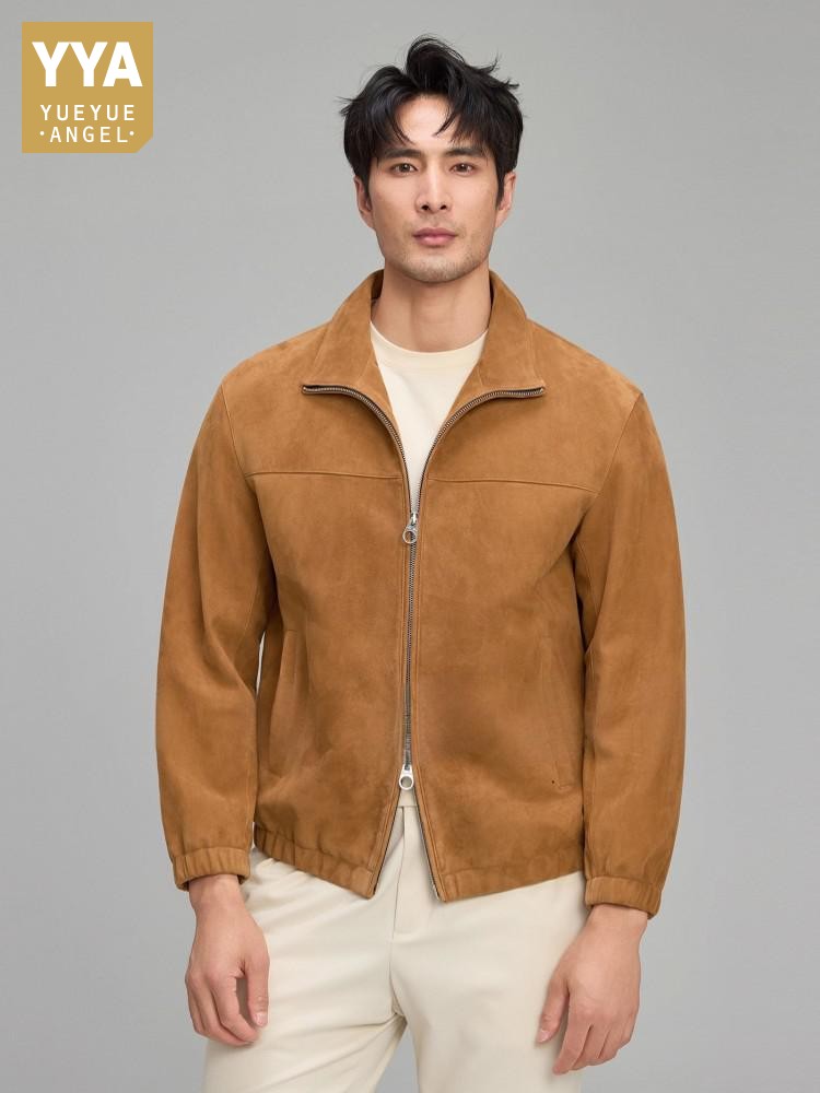 Luxury Mens Soft Natural Suede - Leather Work For Kids ulasan dan harga