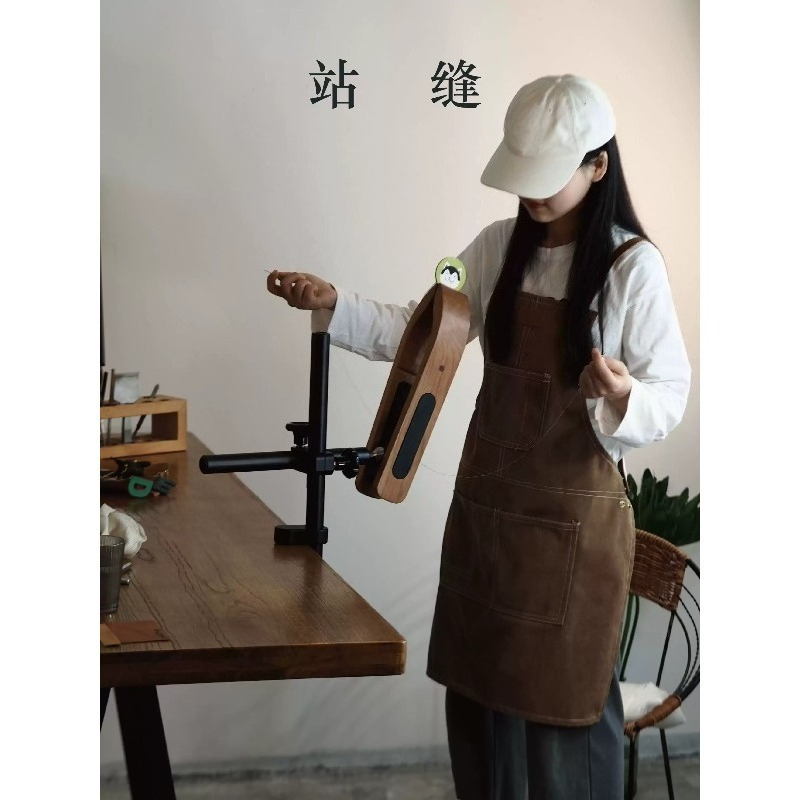 Wood Leather Sewing Clamp Stan - Leatherwork Craft ulasan dan harga