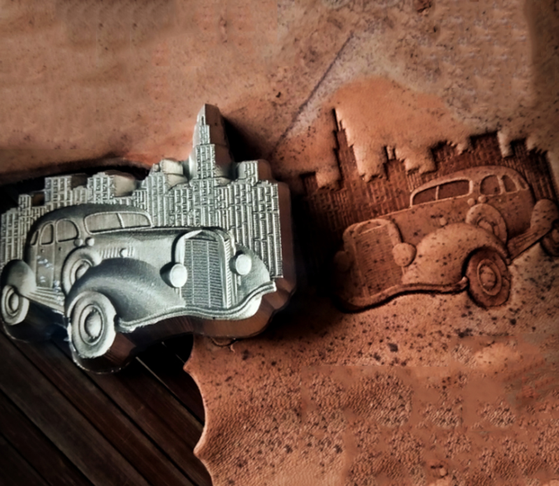 Locomotive style Horseless Vin - Leather Work For Car ulasan dan harga