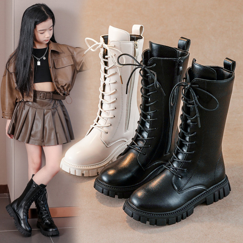 Winter Children British-style  - Leather Work For Kids ulasan dan harga