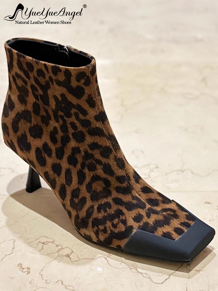 Fashion Women Square Toe Thin  - Leather Work For Kids ulasan dan harga