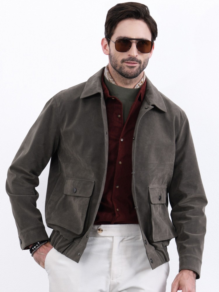American Style Vintage Mens Si - Leather Work Jacket Mens ulasan dan harga