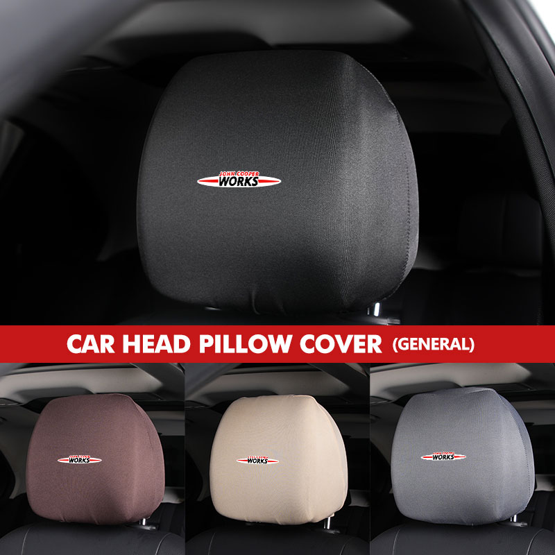 For MINI Car Seat Headrest Cov - Leather Work For Car ulasan dan harga