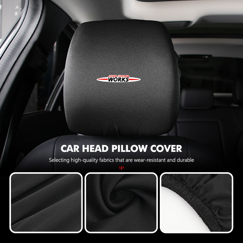 For MINI Car Seat Headrest Cov - Leather Work For Car ulasan dan harga