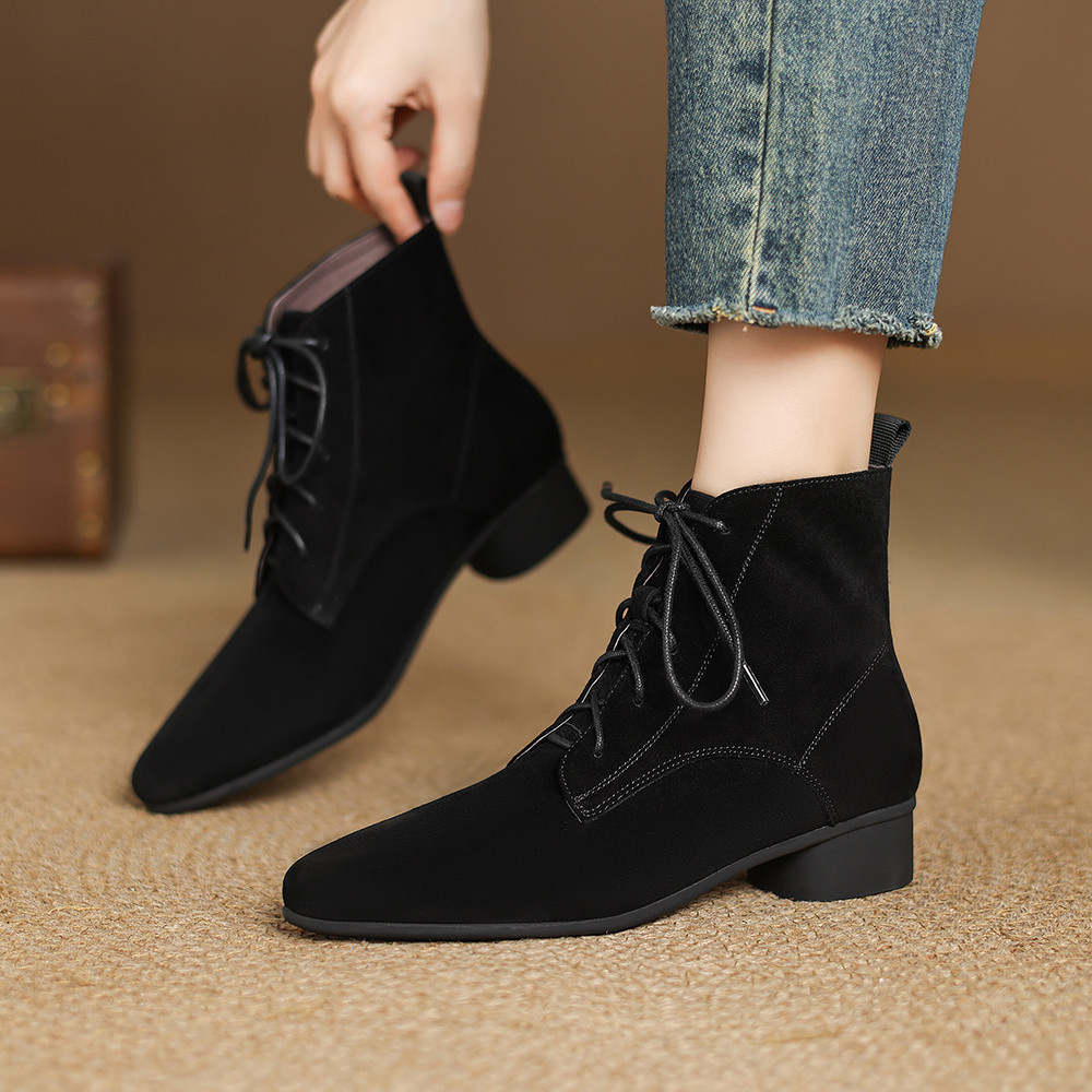 Aucegi Women Kid Suede Simple  - Leather Work For Kids ulasan dan harga