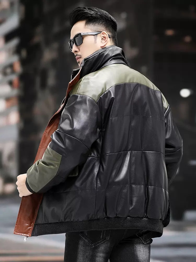Big Pockets Work Down Jacket M - Leather Work Jacket Mens ulasan dan harga