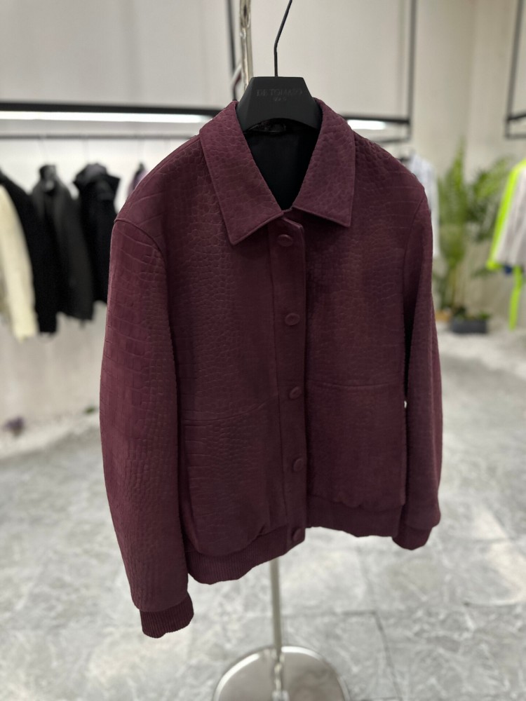 Autumn Outwear Men Business Wo - Leather Work Jacket Mens ulasan dan harga