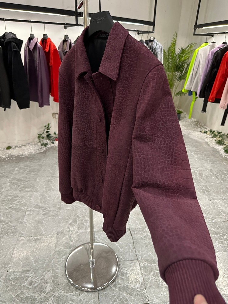 Autumn Outwear Men Business Wo - Leather Work Jacket Mens ulasan dan harga
