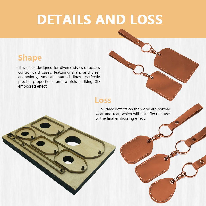 DIY Leather Access Card Large  - Leatherwork Embossing ulasan dan harga
